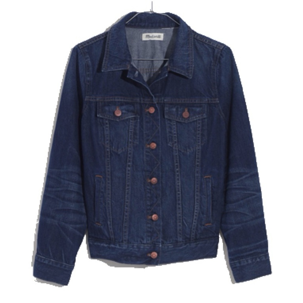 Madewell Classic Denim Jacket in Briarwood Wash size small